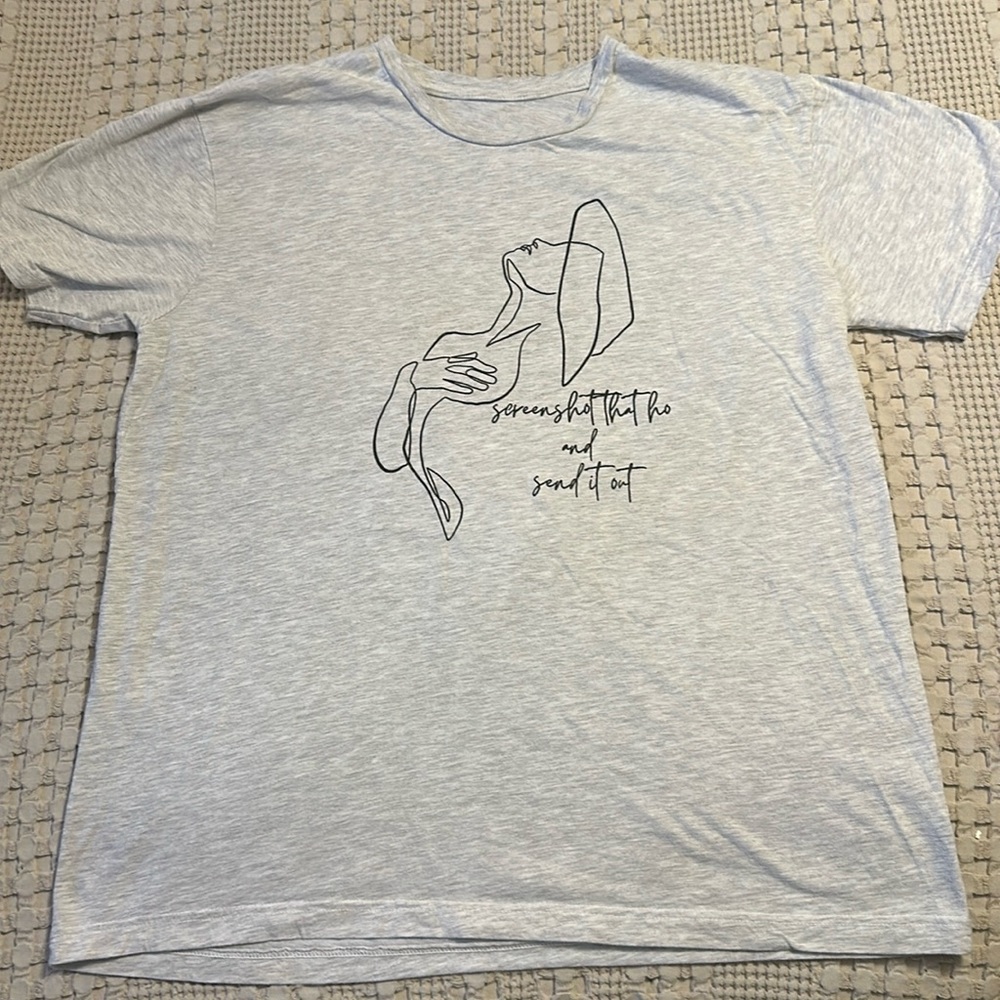 Tik Toc’s Matt Mathew Grey T-shirt